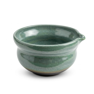 bowl chawan verde turquesa ceramica