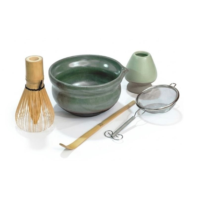 kit de 5 pzas. matcha ritual chawan hoshi (2) kit de 5 pzas. matcha ritual chawan hoshi (2)