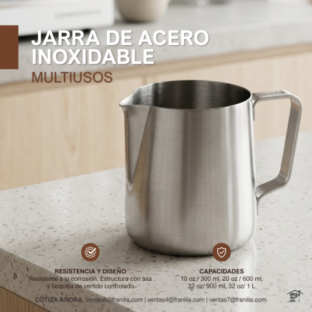 jarra acero inox